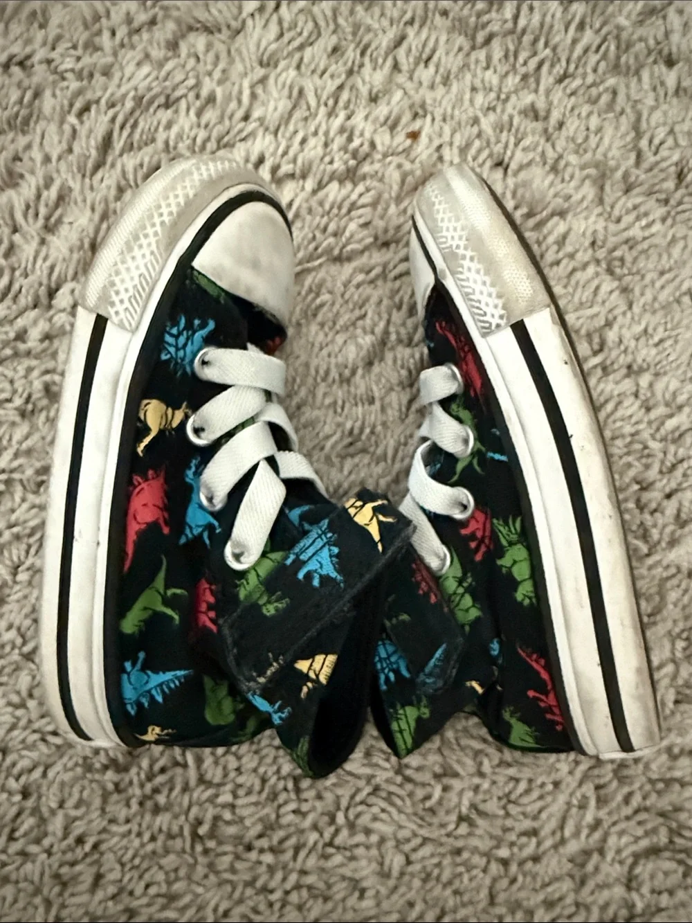 Toddler Dinosaur High Top Converse